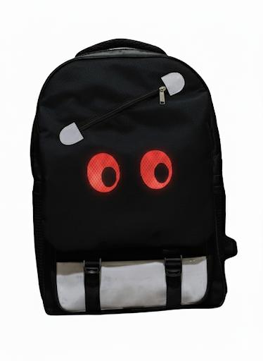 Smart Led Eyes Glow Bag for Teens & Riders