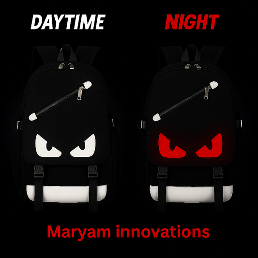 LED Eyes Backpack